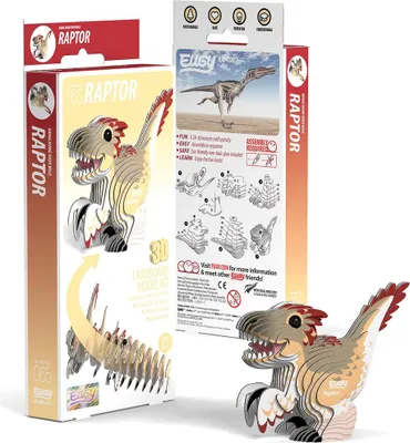 Produktbild von EUGY - 3D Bastelset Raptor