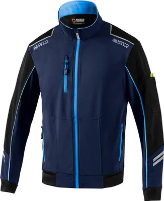 Immagine prodotto di Giacca leggera in tessuto Shell, blu navy/blu, Austin, T2 - M
