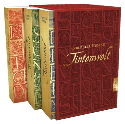 Buchcover von 'Tintenwelt. Band 1-3' - Taschenbuch von Cornelia Funke