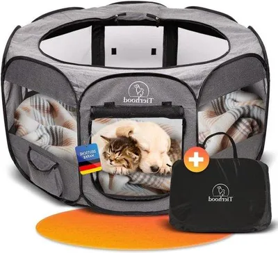 Produktbild von Famanu Faltbare Hundebox - Wasserfest und für Innen