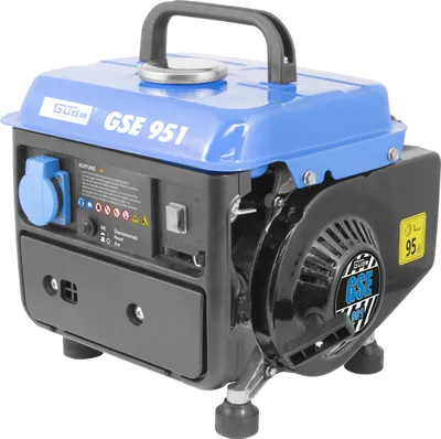 Produktbild von Güde Stromerzeuger GSE 951 (2-Takt Motor, Benzin, 1/1,36 (kW/PS), 1x 230 V Steck