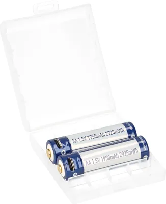 Produktbild von AA 1,5V 2925mWh (ca. 1950mAh) Lithium Ionen Akku (Wiederaufladbar über micro USB)