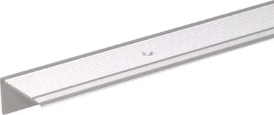 Produktbild von Treppenprofil Alu silber eloxiert 45x23x2,7 mm, 1 m