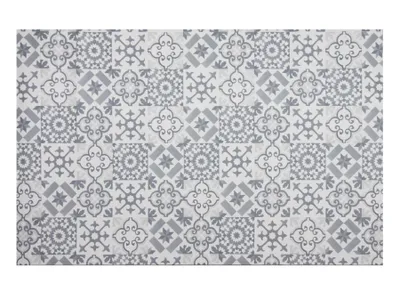 Produktbild von Primaflor Küchenläufer VINTAGE - Grau - 40x65 cm - 7 Designs - Strapazierfähiger Schmutzfangläufer, Rutschfester Küchenteppich, Vinyl-Läufer für Küche & Flur
