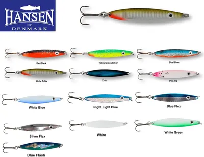 Produktbild von Hansen Fight 7,6cm Meerforellenblinker , Gewicht:21g, Farbe:White