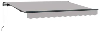 Image de vidaXL, store enroulable gris clair, 250 x 200 cm, tissu