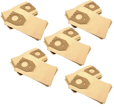 Produktbild von vhbw 50x Staubbeutel kompatibel mit Ruton RO 7121, 7111, 7112, 7113, 7117, 7118, 7119, 7120, 7114, 7115, 7116 Staubsauger - 29cm x 17,5cm Sandfarben
