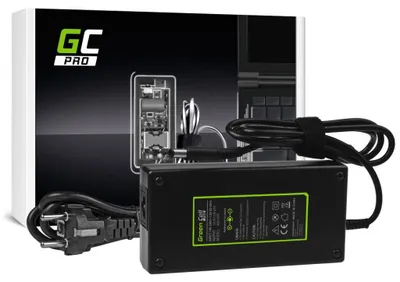 Zdjęcie produktu dla Green Cell AD107P, Laptop, Wewnętrzna, 180 W, 19.5 V, 9,23 A, Ochrona przez zbyt wysokim napięciem, Krótkie spięcie