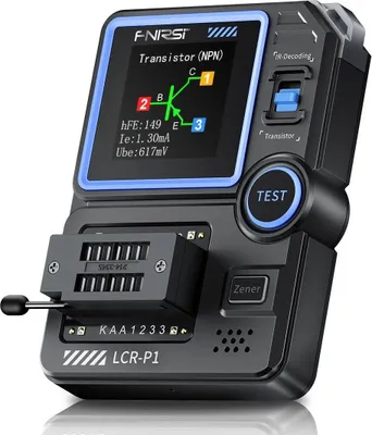 Obrázek produktu pro Multifunkční tester kondenzátorů a tranzistorů FNIRSI LCR-P1