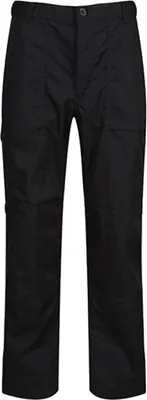 Produktbild von Regatta TRJ330 | Herren Action Trouser Arbeitshose / wasserabweisend - Farbe: Black - Größe: 28/31