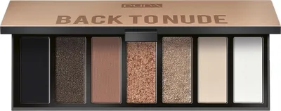 Obrázok produktu pre PUPA Milano Makeup Stories Compact, Prášok, Kovová, Dymový, Vyhladenie, Nahota, Back To Nude, 7 farba/farieb, Matte, Kovová, Leštený povrch