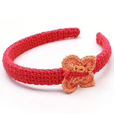 Produktbild von Naturzoo Haarband / Diadem für Babyfallerrot rot / orange