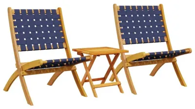 Immagine prodotto di Sedia da giardino - Set da 2 - Sedia pieghevole - Set da giardino compatto - Set di mobili da giardino - Set per balcone - Set per terrazza