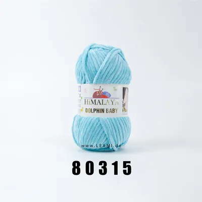 Obrázek produktu pro Himalaya Dolphin Baby 315 Turquoise: Měkká, objemná pletací vlna 100g/120m polyester