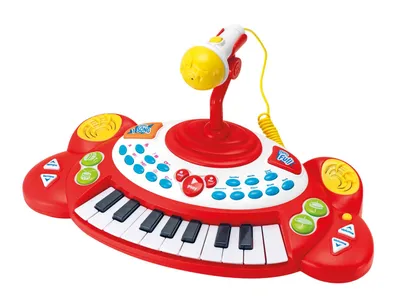 Image de WinFun Kinder Keyboard Piano Jouet avec 18 touches d'effets sonores