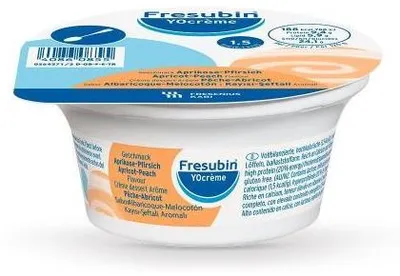 Produktbild von Fresubin Yocreme Aprikose Pfirsich 4X125 g