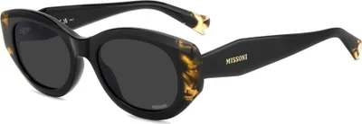 Zdjęcie produktu dla Missoni MIS 0272/S BLACK HAVANA 52/19/140 Okulary damskie Okulary przeciwsłoneczne