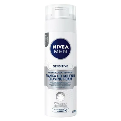 Productafbeelding van Nivea Men Sensitive Recovery, Herstellende scheerschuim, 200 ml