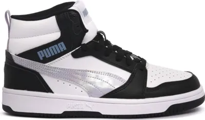 Produktbild von Puma Rebound V6 Mid JR  Sneakers Hoog - Zwart - Maat 36