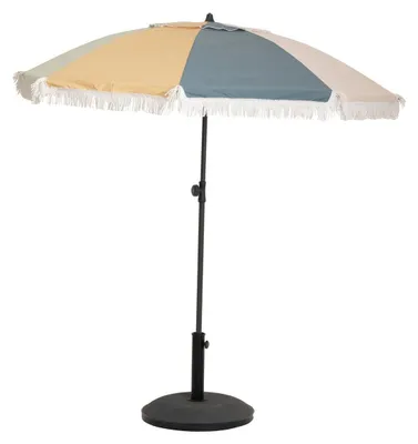 Produktbild von Sonnenschirm mit Fransen aus Baumwolle