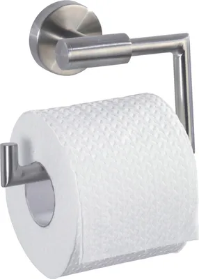 Produktbild von WENKO Toilettenpapierhalter Klopapierhalter Klorollenhalter Edelstahl Bosio WC