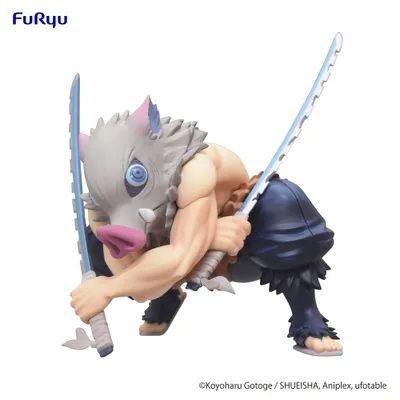 Produktbild von Demon Slayer: Kimetsu no Yaiba Noodle Stopper PVC Statue Hashibira Inosuke 11 cm