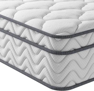 Produktbild von Matratze 160x200 7-Zonen Federkernmatratze Taschenfederkernmatratze Mittelfeste Orthopädischem Tonnentaschenfederkernmatratze (H3, Box-top 26cm)