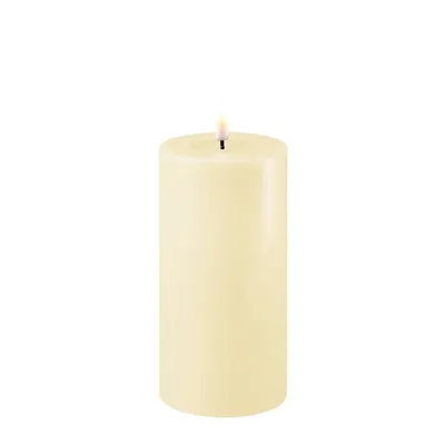 Produktbild von Deluxe HomeArt "Deluxe HomeArt LED Kerze Stumpenkerze creme 7,5 x 15cm"