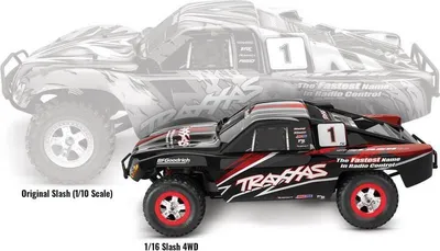 Produktbild von Traxxas Slash 1:16 RTR rot