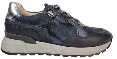 Produktbild von Gabor Comfort antik sportlicher Schnürer Blau in Gr. 43
