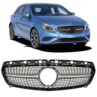 Image de Grille de radiateur compatible avec MERCEDES A-CLASS W176 12-15 phase 1