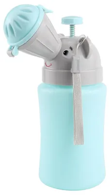 Produktbild von Tragbares Jungen-Töpfchen, blau, kompakt, für unterwegs