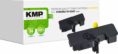 Produktbild von KMP K-T84Y Toner yellow kompatibel mit Kyocera TK-5240 Y