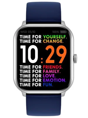 Produktbild von Ice Watch ICE smart Silver Navy Gemischte silberne Connected Watch mit Armband aus (99,00)