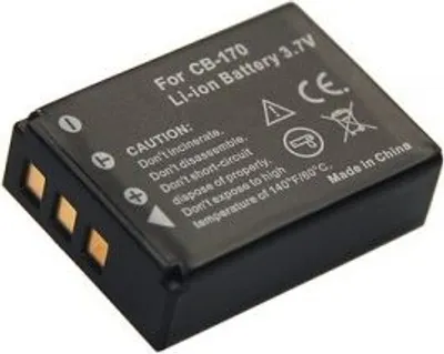 Produktbild von Aiptek CB-170 Lithium Ionen (Li-Ion) Akku fÃ1/4r Camcorder, 1700 mAh Kapazität, Akkutyp Aiptek CB-170