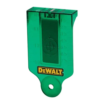 Produktbild von DeWALT Laser-Zielkarte DE0730G-XJ grün - Zubehör für Laser mit grüner Diode