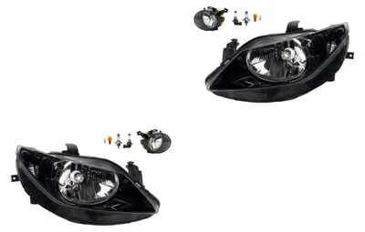 Produktbild von Scheinwerfer Satz passend für Seat Ibiza 6J 03/08-02/12 H4 +Nebel+Leuch. 6J1941021C 6J1941021B 6J1941021 6J1941021A 6J1941023 6J1941022 Johns