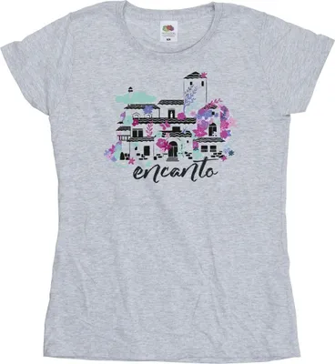 Produktbild von Disney - "Encanto Casita" T-Shirt für Damen BI19570 (L) (Grau)