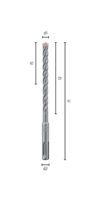 Productafbeelding van Alpen Schroefset SDS+ FORCE X KP7