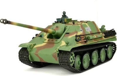 Produktbild von RC Panzer "Jagdpanther" Heng Long 1:16 mit Rauch&Sound und Stahlgetriebe - V7.0 - 2,4Ghz