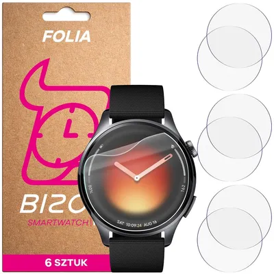 Produktbild von 6x Schutzfolie für den Bildschirm für Xiaomi Watch 5, Bizon Watch HydroFlex