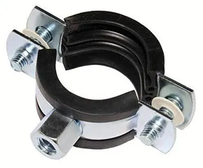 Productafbeelding van 10 Stuks Slangklemmen van Verzinkt Staal (40-43 Mm)