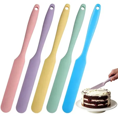Immagine prodotto di Lungo Spatola in Silicone - Resistente al Calore e Antiaderente