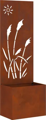 Produktbild von vidaXL Garten Sichtschutz-Leinwand Rostig 50 x 150 cm Wetterfeststahl