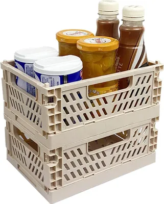Immagine prodotto di Scatole pieghevoli salvaspazio per cosmetici e piccoli oggetti - set da 2
