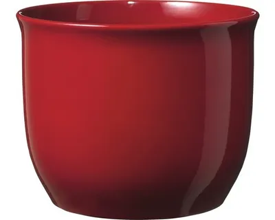 Produktbild von Blumentopf Soendgen Brüssel Keramik glänzend pulverbeschichtet Ø 8 cm H 6 cm bordeaux