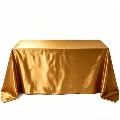 Obrázok produktu pre Obrus saténový, zlatý, 250 x 350 cm, 100% polyester