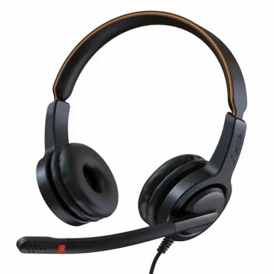 Produktbild von Axtel Voice UC Stereo USB-A Headset AXH-V40UCD