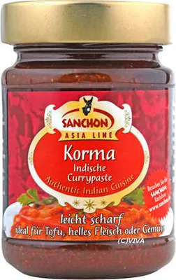 Produktbild von Sanchon Bio Currypaste Korma 190g