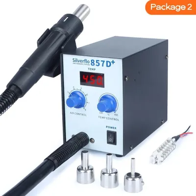 Image de Station à air chaud, puissance 600W, régulation de température programmable PID, paquet 2, 220VEU-a
